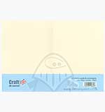 SO: Craft UK Ltd C5 Cards and Envelopes - Ivory (25)