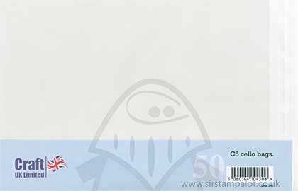 Craft UK Ltd - C5 Cello Display Bags (50)
