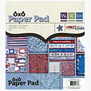SO: We R Memory Keepers 6x6 Paper Pad - Yankee Doodles
