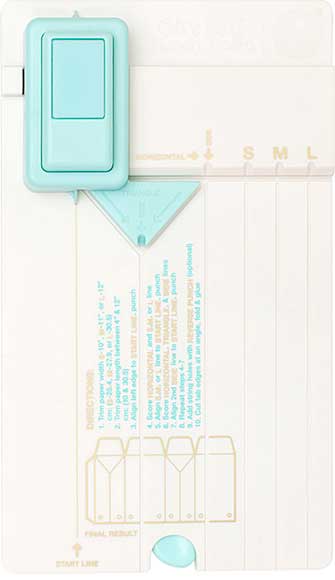 SO: We R Memory Keepers - Gift Bag Punch Board
