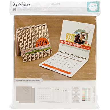 Cinch Calendar Kit 12.5X13.25 - Covers, Pages and Wire