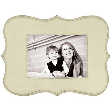 We R Decorative Wooden Frame 12.5X9 (7X5 Photo) - Cream