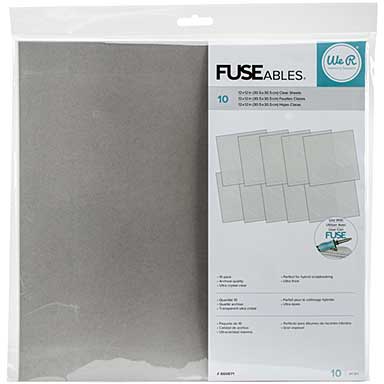 SO: FUSEables Fuse Clear Sheets 12x12 (10pk)