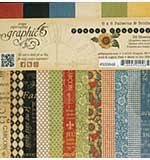 SO: Graphic 45 - 6x6 Paper Pad - French Country Patterns and Solids