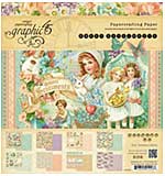 SO: Graphic 45 - 8x8 Paper Pad - Sweet Sentiments