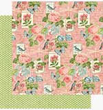 SO: Graphic 45 12x12 Paper Botanical Tea - Sweet Chamomile
