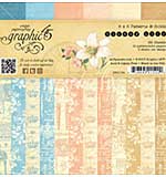 SO: Graphic 45 Double-Sided Paper Pad 6x6 36pk - Gilded Lily, 3ea Of 12 Prints and Solids
