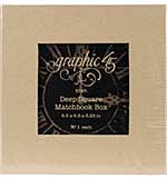 SO: Graphic 45 Staples Deep Matchbook Box (6x6x3)