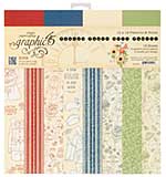 Graphic 45 Pennys Paper Doll 12x12 Double-Sided Paper Pad Print and Solid, 16pk (8 Designs) Graphic 45 Pennys Paper Doll 12x12 Double-Sided Paper Pad Print and Solid, 16pk (8 Designs)