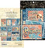 SO: Graphic 45 Sun Kissed Journaling and Ephemera Cards 32pk (4x6 and 3x4)