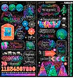 SO: Graphic 45 Kaleidoscope Cardstock Stickers 12x12