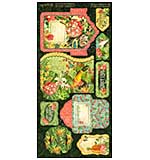 Graphic 45 Lost In Paradise Tags and Pockets Cardstock Die-Cuts 6x12 (2pk) [s]