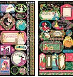 Graphic 45 Fashion Forward - 12x12 Cardstock Stickers [s]