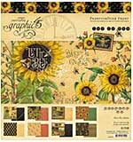 Graphic 45 Let It Bee - Double-Sided Paper Pad 8x8 24pk