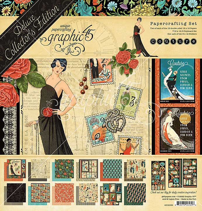 SO: Graphic 45 Couture - Deluxe Collector\'s Edition Pack 12x12