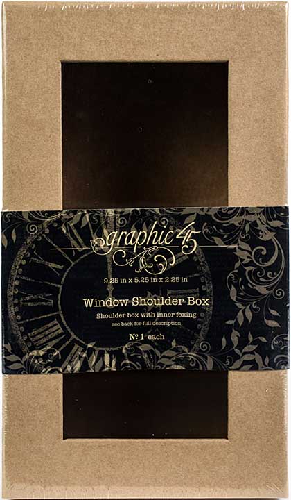 Graphic 45 Staples Window Shadow Box