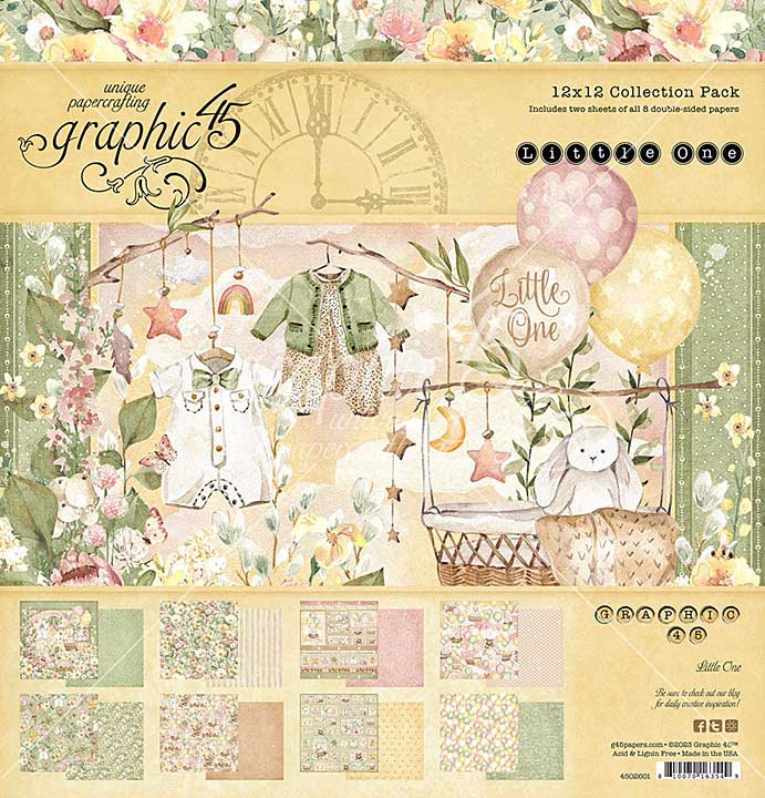 SO: Graphic 45 Little One - Collection Pack 12x12