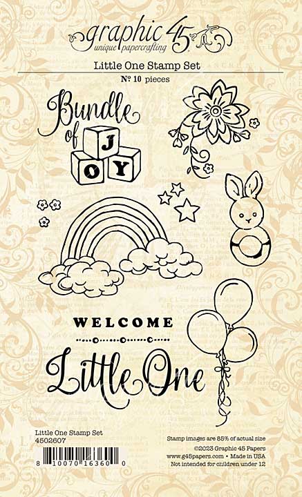 Graphic 45 Little One - Stamp Set [s]