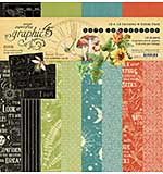 Graphic 45 Life is Abundant 12x12 Inch Patterns and Solids Pack