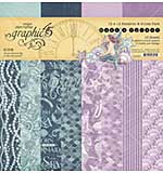 SO: Graphic 45 Make A Splash - Patterns Solid - Double-Sided Paper Pad 12X12 16Pkg