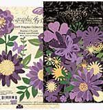 Graphic 45 Flower Assortment Shades of Purple (4502345)
