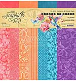 PRE:Graphic 45 Flight Of Fancy - 12x12 Collection Pack - Patterns & Solids