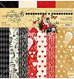 SO: Graphic 45 Curiouser and Curiouser 12x12 Inch Patterns and Solids Pack