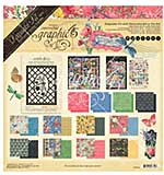 Graphic 45 Flutter Keepsake Kit with Exclusive Metal Die-Set