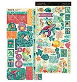 Graphic 45 Seas the Day Sticker Set