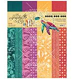 Graphic 45 Seas the Day 8,5x11 Inch Patterns and Solids Pack