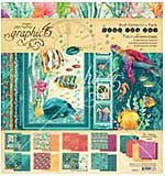 Graphic 45 Seas the Day 8x8 Inch Collection Pack