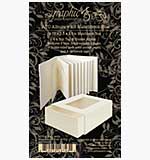 Graphic 45 ATC Album with Matchbook Box Ivory