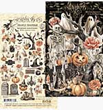 Graphic 45 Ghostly Greetings Ephemera Set