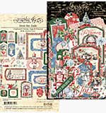 Graphic 45 Deck the Halls Chipboard Pieces, Tags and Frames