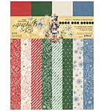 Graphic 45 Deck the Halls 8.5x11 Inch Patterns and Solids Pack