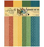 Graphic 45 Wonder of Oz 8.5x11 Inch Patterns and Solids Pack