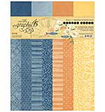 Graphic 45 Scenic Route 8.5x11 Inch Patterns and Solids Pack