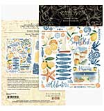 Graphic 45 Scenic Route Rub-on Transfers