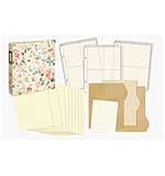 Graphic 45 Vintage Rose Binder Album with Pocket Pages