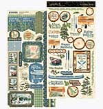 Graphic 45 Adventure Awaits Sticker Set
