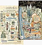 Graphic 45 Adventure Awaits Ephemera Set