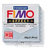 SO: Fimo Effect Oven Hardening Modelling Clay 56g - Glitter Silver