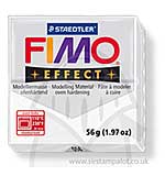 SO: Fimo Effect Oven Hardening Modelling Clay 56g - Translucent Whit