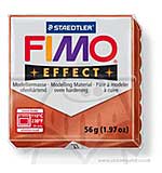 SO: Fimo Effect Oven Hardening Modelling Clay 56g - Metallic Copper