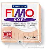 SO: Fimo Soft Oven Hardening Modelling Clay 56g - Flesh Coloured