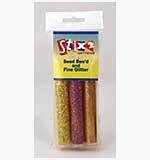 SO: Stix 2 - Tri Pack - Seed Beed and Fine Glitter - Golds