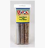 SO: Stix 2 - Tri Pak - Seed Bead and Fine Glitter - Silvers