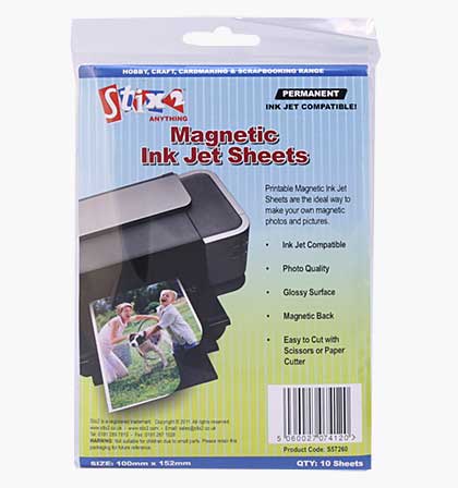 SO: Stix 2 - Magnetic Ink Jet  Sheets (10 sheets)