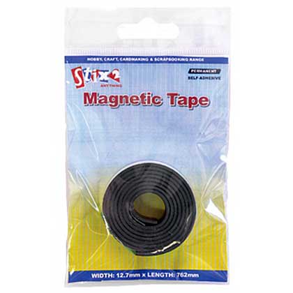 SO: Magnetic Tape 12.7mm x 762mm (Self-Adhesive 1 Roll Permanent)