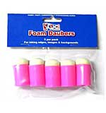 Stix 2 finger Foam Daubers (Ink Applicators) 5pk